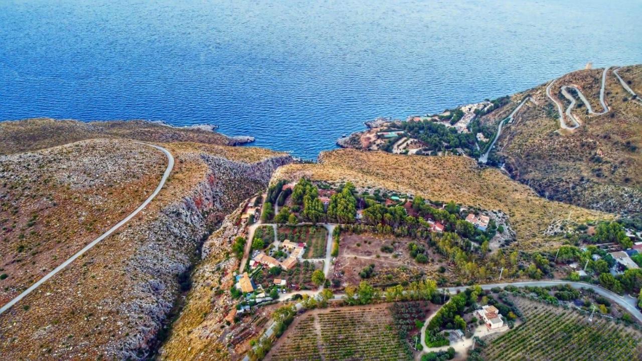 Апартаменты Baglio Cracchiolo Da Tuzzo - Casa Il Limone Сан-Вито-Ло-Капо Экстерьер фото
